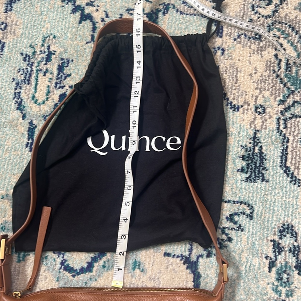 Quince Tan Leather Handbag - Picture 15 of 16